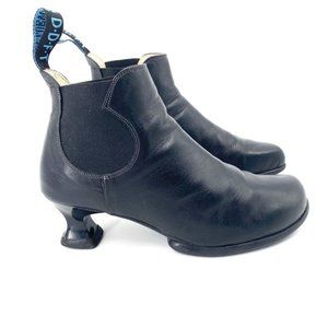 John Fluevog Wearevers Danke Scuplted Heel Booties